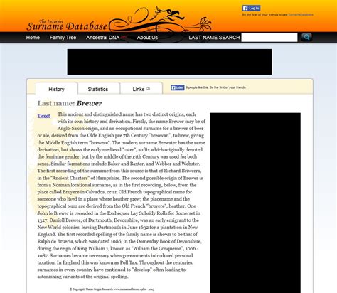 Surname Database: Naismith Last Name Origin.
